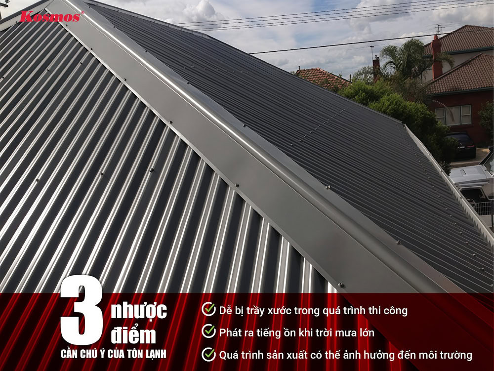 Người mua cần chú ý đến 3 nhược điểm của các tấm tôn lạnh khi chọn mua Người mua cần chú ý đến 3 nhược điểm của các tấm tôn lạnh khi chọn mua