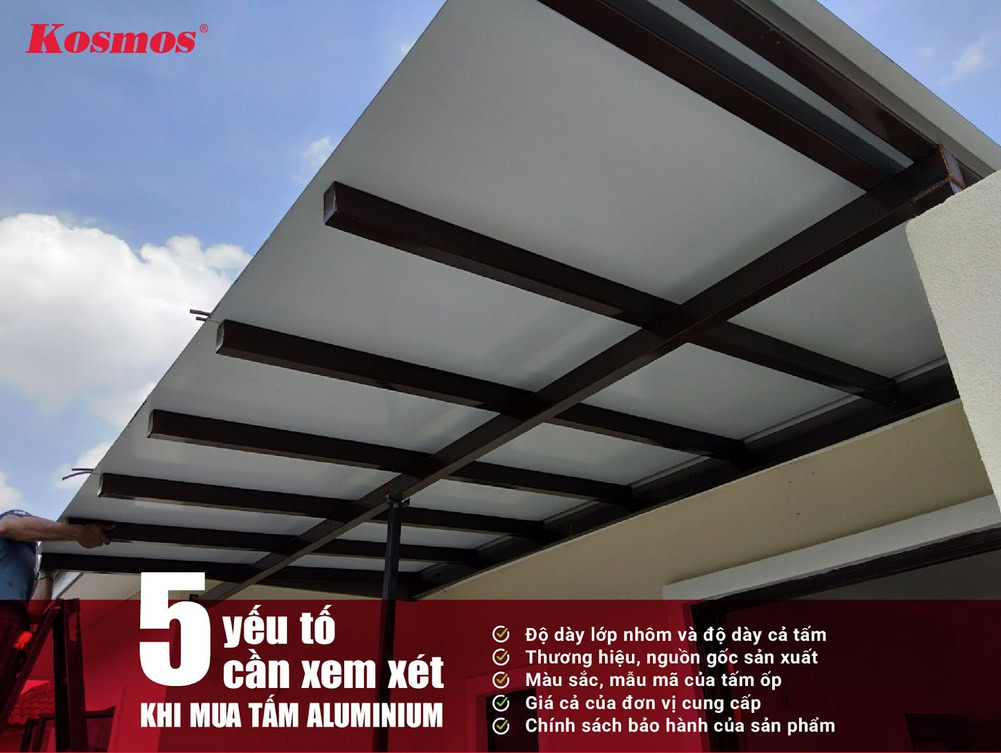 Người mua cần lưu ý 5 yếu tố để lựa chọn tấm alu phù hợp Người mua cần lưu ý 5 yếu tố để lựa chọn tấm alu phù hợp