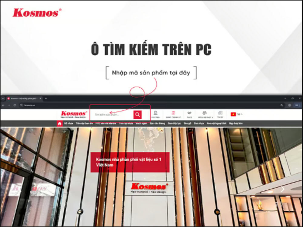 Ô tìm kiếm trên PC