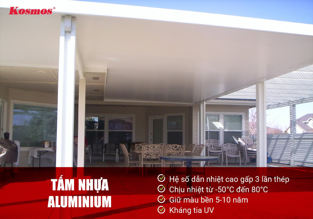 Tấm nhựa aluminium được ứng dụng nhiều nhờ các đặc tính vượt trội Tấm nhựa aluminium được ứng dụng nhiều nhờ các đặc tính vượt trội