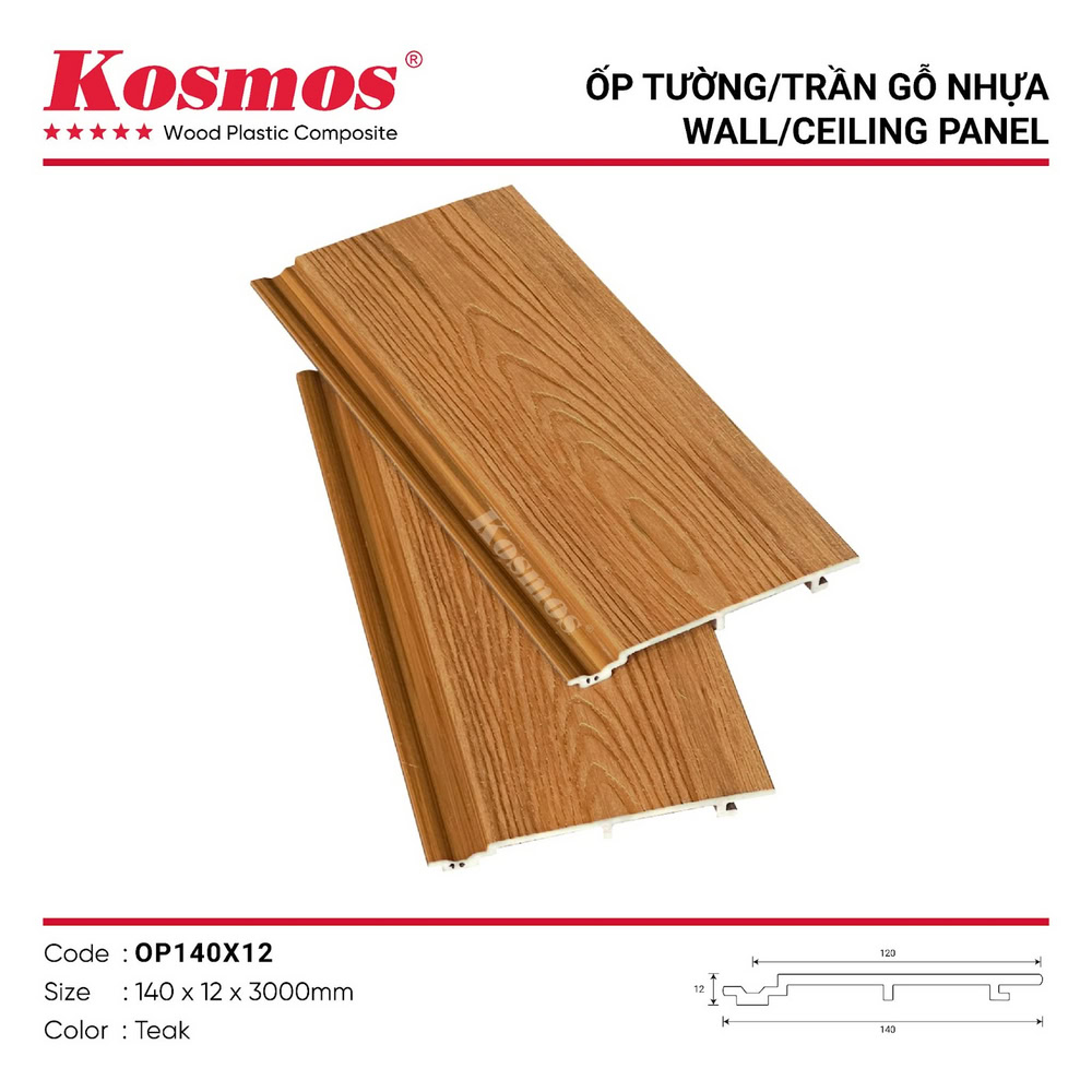 Tấm ốp ASA màu vàng cam mã OP140X12 Tấm ốp ASA màu vàng cam mã OP140X12