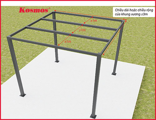 Cảnh báo an toàn cho thanh lam (lam hộp) gỗ nhựa 1 lớp