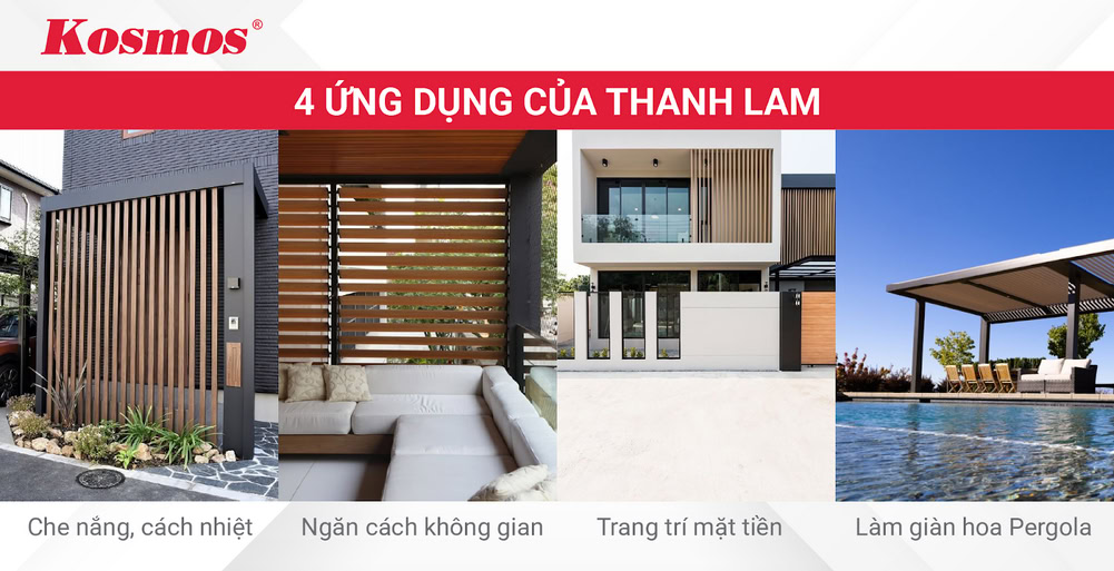 Các ứng dụng của thanh lam