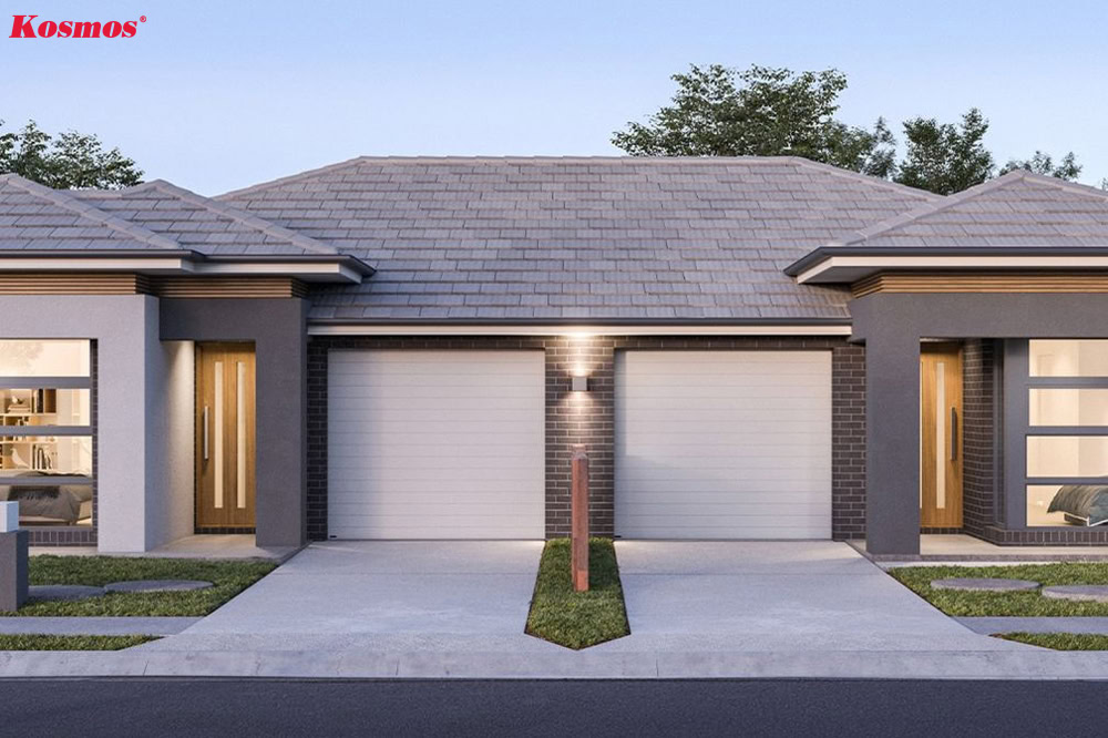 Công trình biệt thự song lập 1 tầng mái Nhật