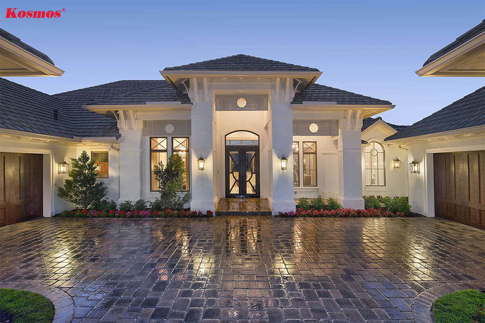 Công trình mái Nhật 1 tầng kiểu Pháp