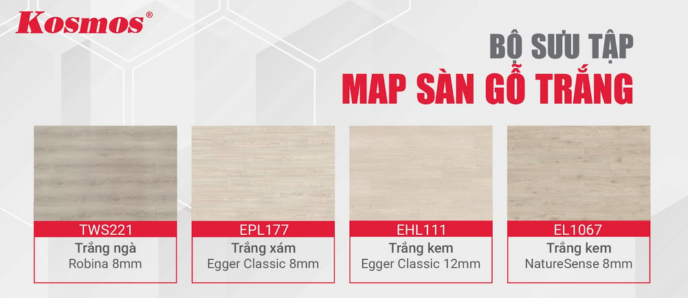 Thư viện map sàn gỗ màu trắng