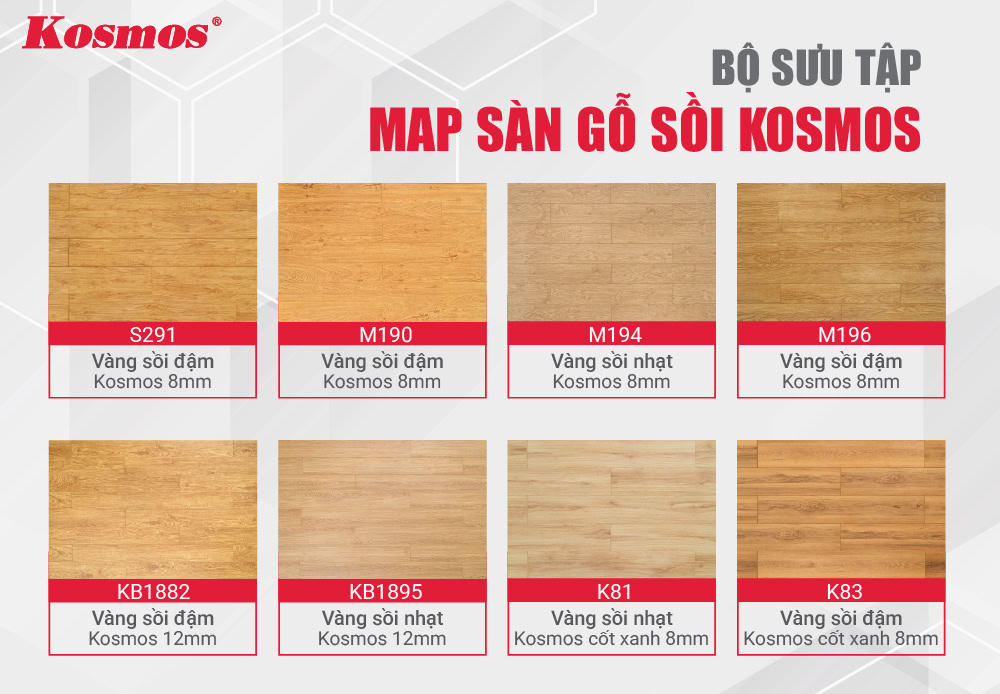 Thư viện map sàn gỗ vàng sồi Kosmos