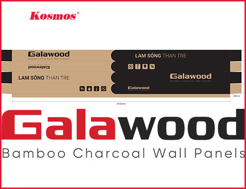 Nhận diện tấm ốp lam sóng đồng màu than tre Galawood