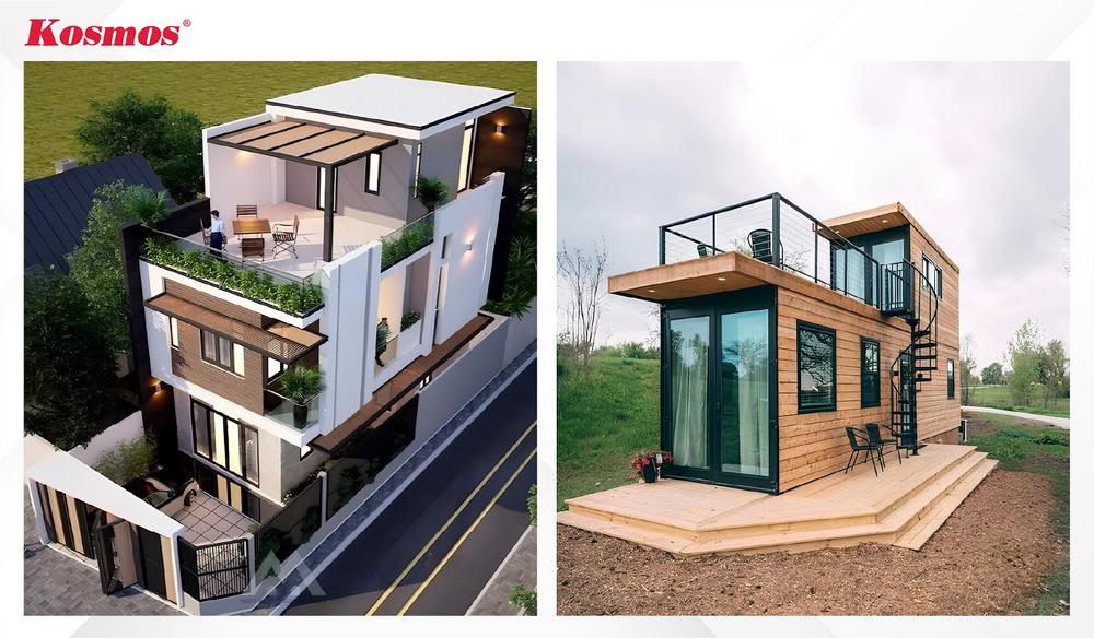 Ý tưởng thiết kế tầng tum làm kho chứa đồ trong các công trình