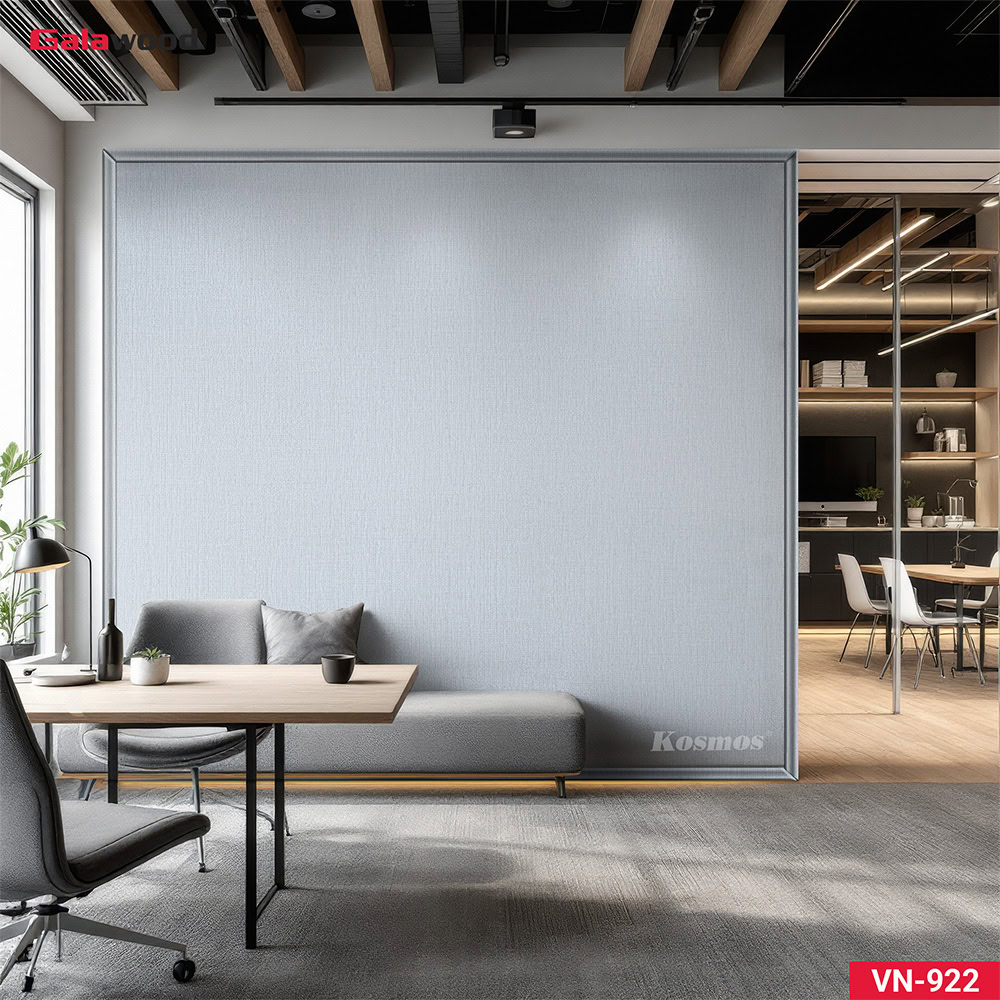 Công trình vách ngăn nhựa giả gỗ 2 mặt Galawood