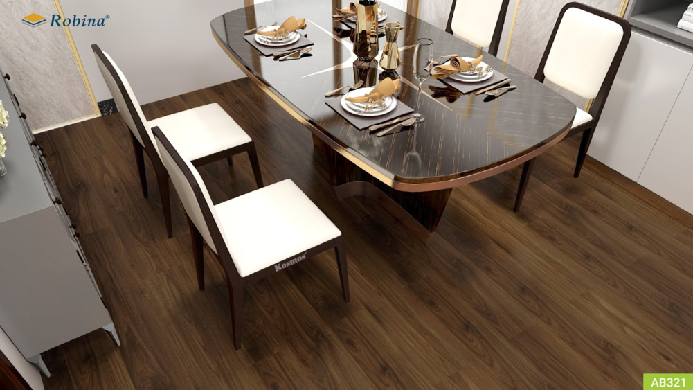 Hình ứng dụng thực tế của sàn gỗ Malaysia bản lớn AB321 Hình ứng dụng thực tế của sàn gỗ Malaysia bản lớn AB321