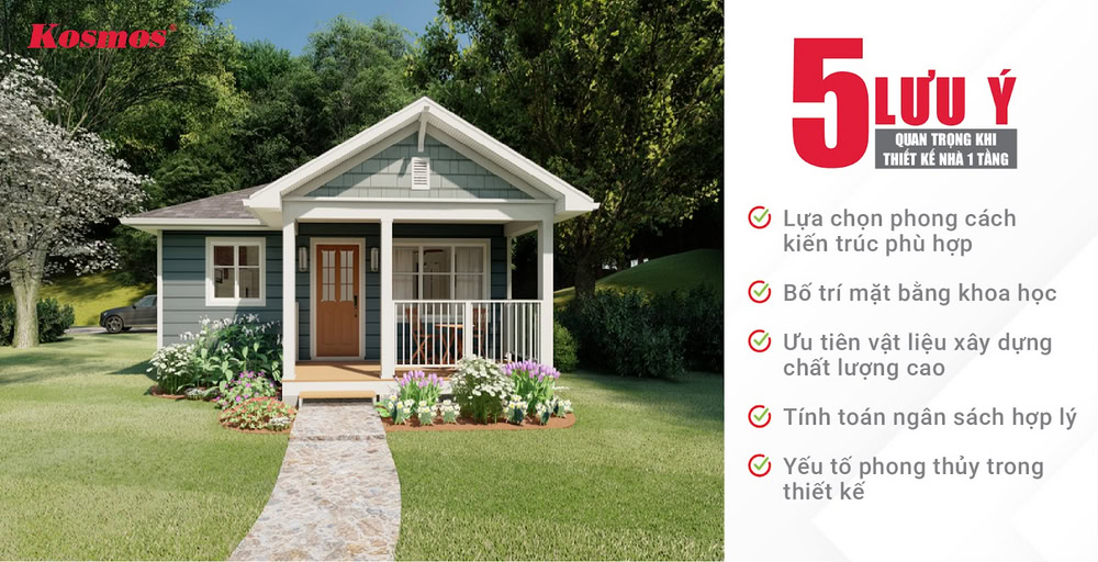 Khách hàng cần xem xét nhiều yếu tố khi thiết kế nhà cấp 4