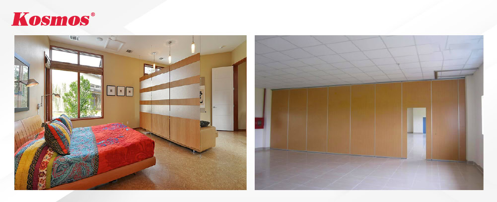 Mẫu vách ngăn alu giả gỗ đẹp ứng dụng trong công trình nhà ở