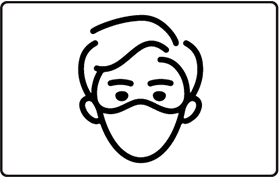 Nên đeo khẩu trang khi bơm keo