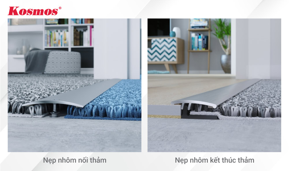 Nẹp thảm bằng nhôm