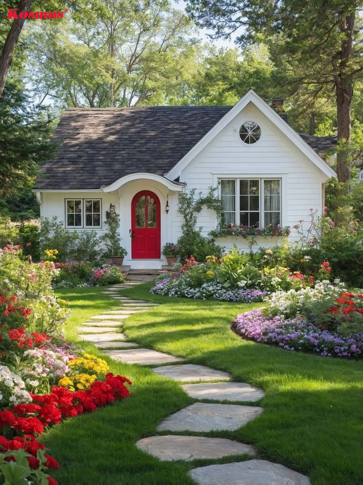 Thiết kế nhà vườn mái Thái 3 phòng ngủ