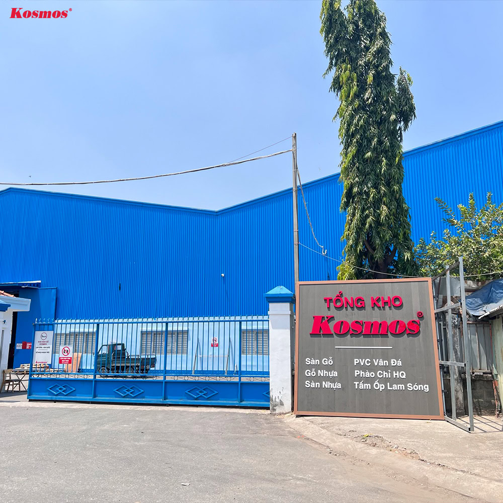 Tổng kho vật liệu Kosmos tại TpHCM