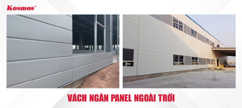 Vách ngăn Panel ngoài trời có khả năng chống chịu thời tiết tốt