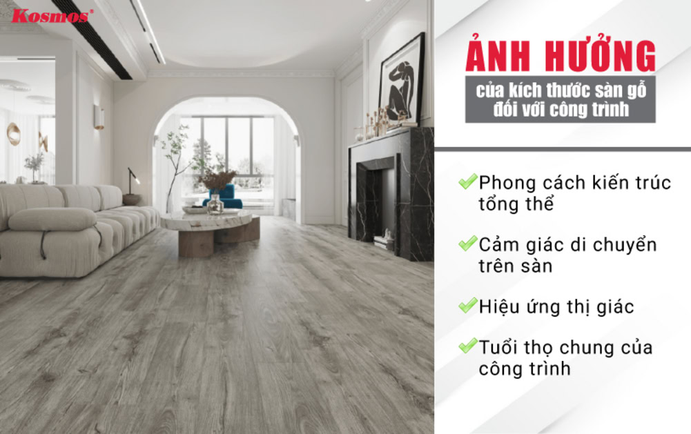 4 ảnh hưởng của sàn gỗ đối với công trình