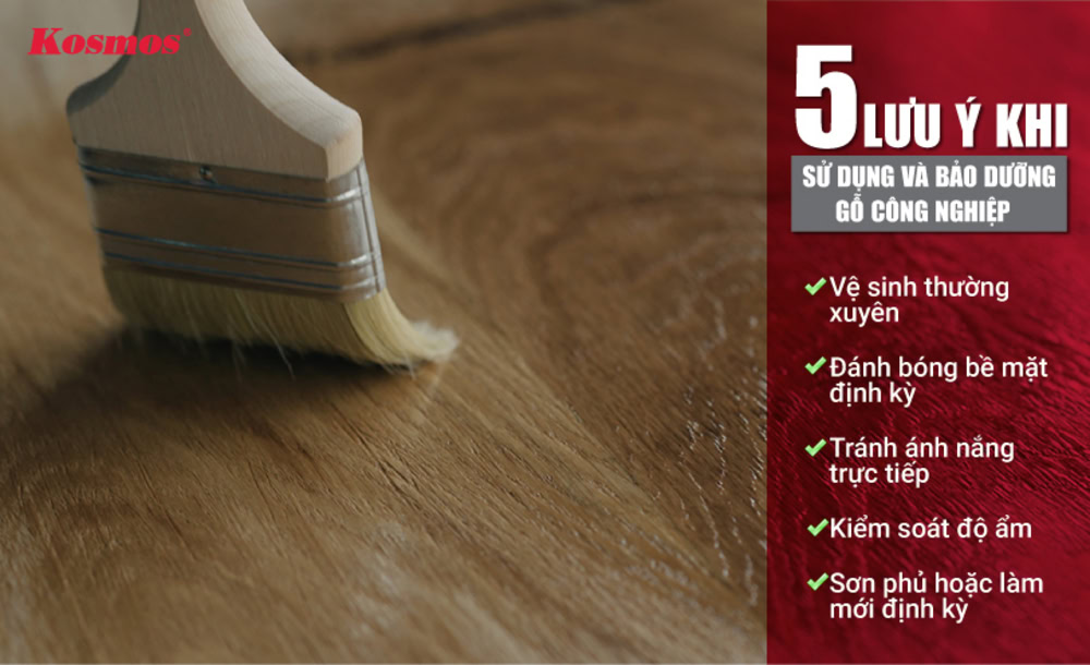 5 lưu ý khi sử dụng và bảo dưỡng gỗ công nghiệp 5 lưu ý khi sử dụng và bảo dưỡng gỗ công nghiệp