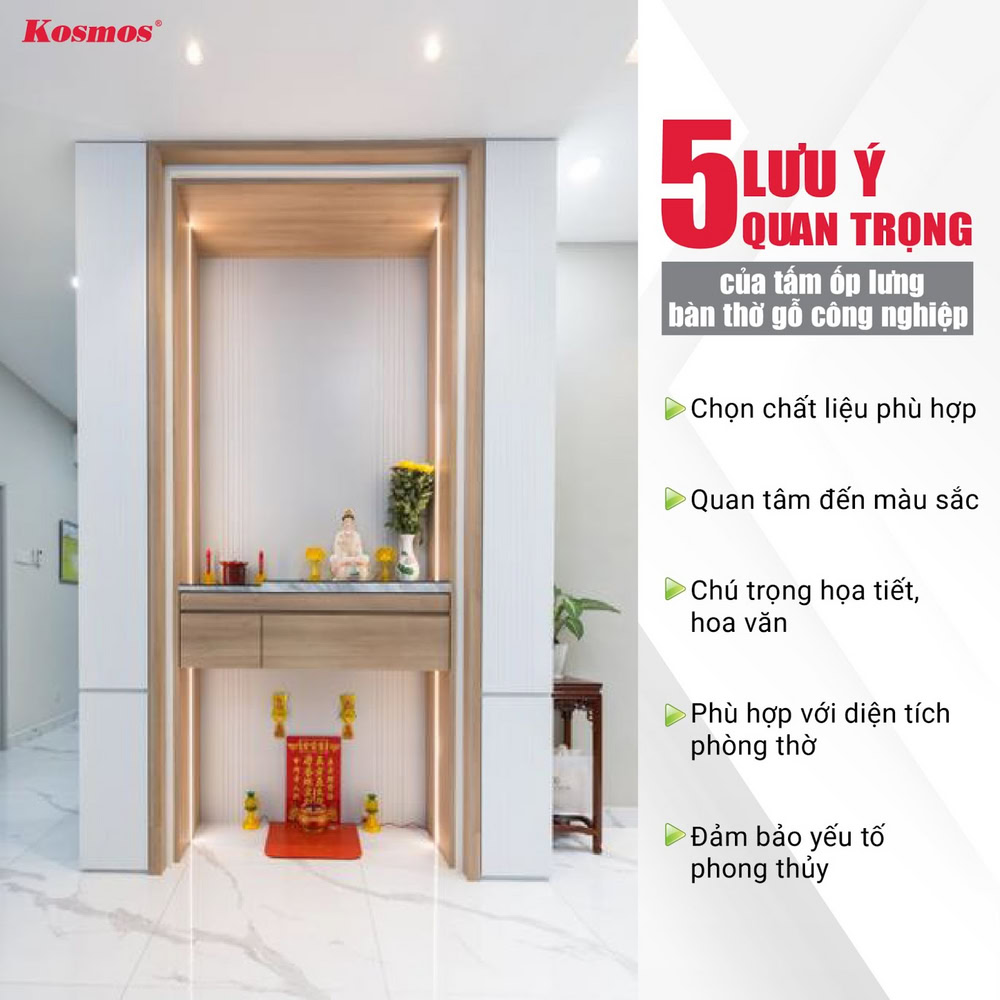 5 lưu ý quan trọng khi lựa chọn tấm ốp lưng bàn thờ 5 lưu ý quan trọng khi lựa chọn tấm ốp lưng bàn thờ
