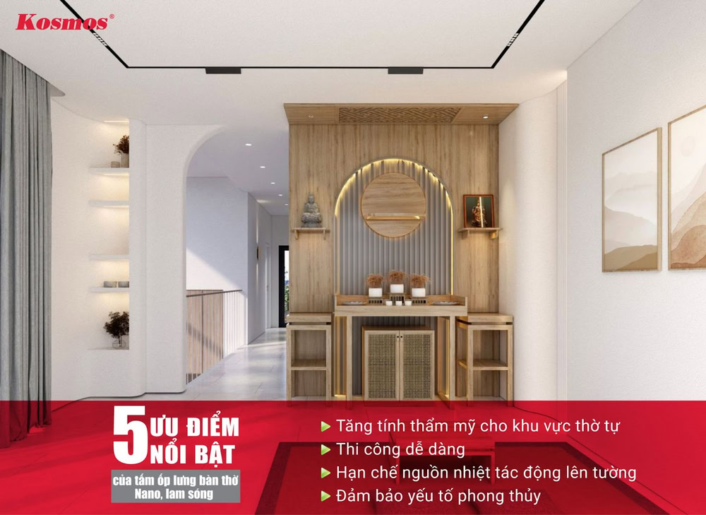 5 ưu điểm vượt trội của tấm ốp lưng bàn thờ Nano, lam sóng 5 ưu điểm vượt trội của tấm ốp lưng bàn thờ Nano, lam sóng