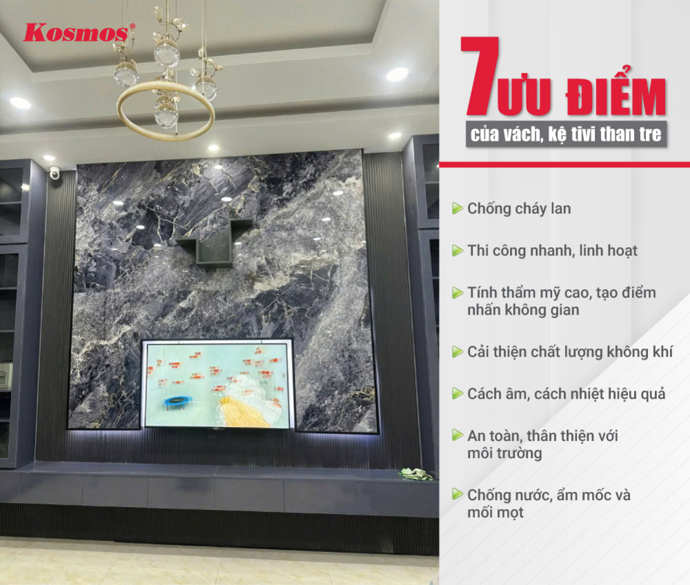 7 ưu điểm nổi bật của vách, kệ tivi ốp tấm than tre 7 ưu điểm nổi bật của vách, kệ tivi ốp tấm than tre
