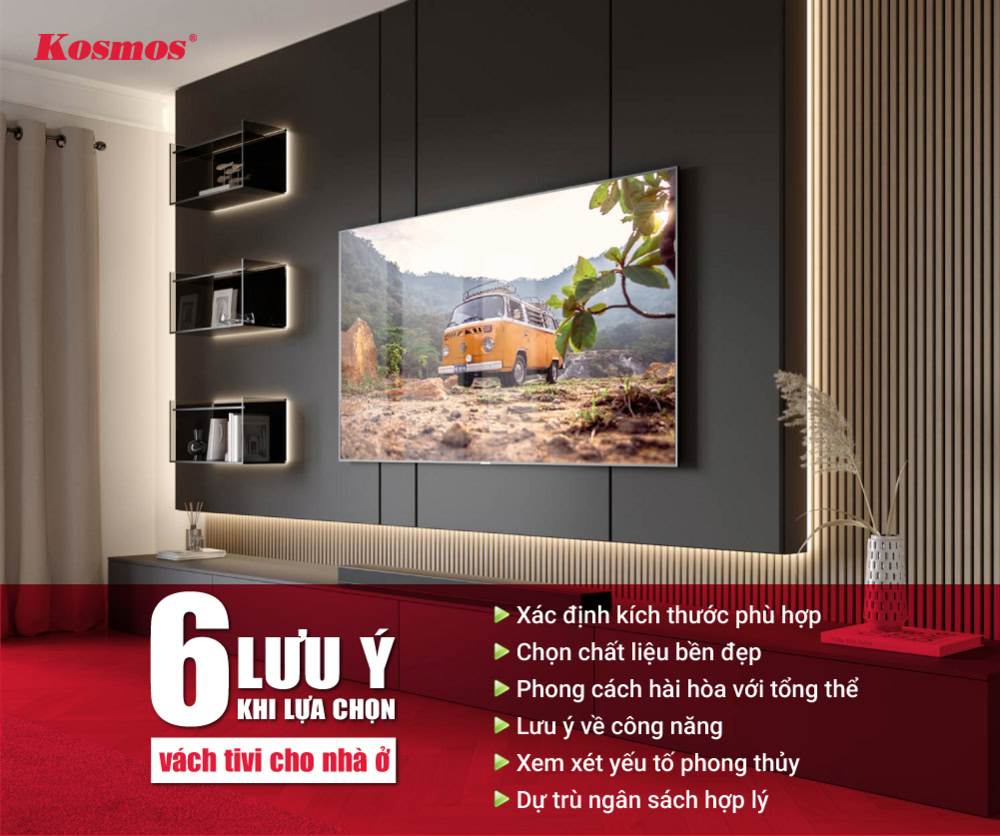 Các lưu ý quan trọng khi thiết kế kệ, vách tivi cho nhà ở Các lưu ý quan trọng khi thiết kế kệ, vách tivi cho nhà ở