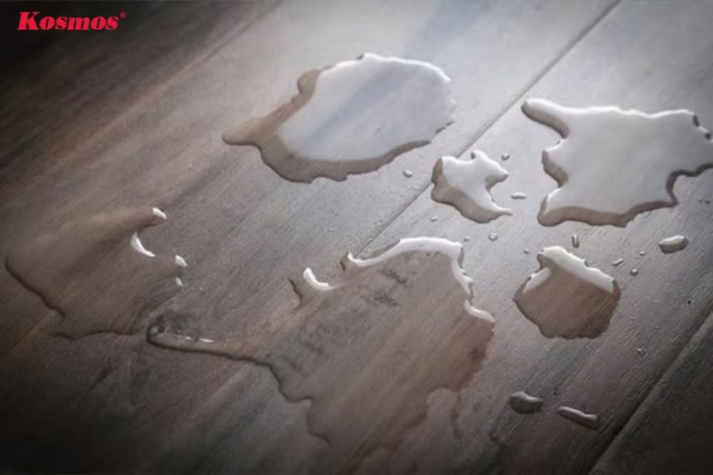 Độ ẩm cao, nước thấm vào hèm khóa làm ảnh hưởng đến chất lượng ván sàn Độ ẩm cao, nước thấm vào hèm khóa làm ảnh hưởng đến chất lượng ván sàn