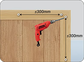 khoang-cach-cac-lo-vit-khi-co-dinh-nep-v-voi-tam-op-nhua-phu-asa-≤30cm