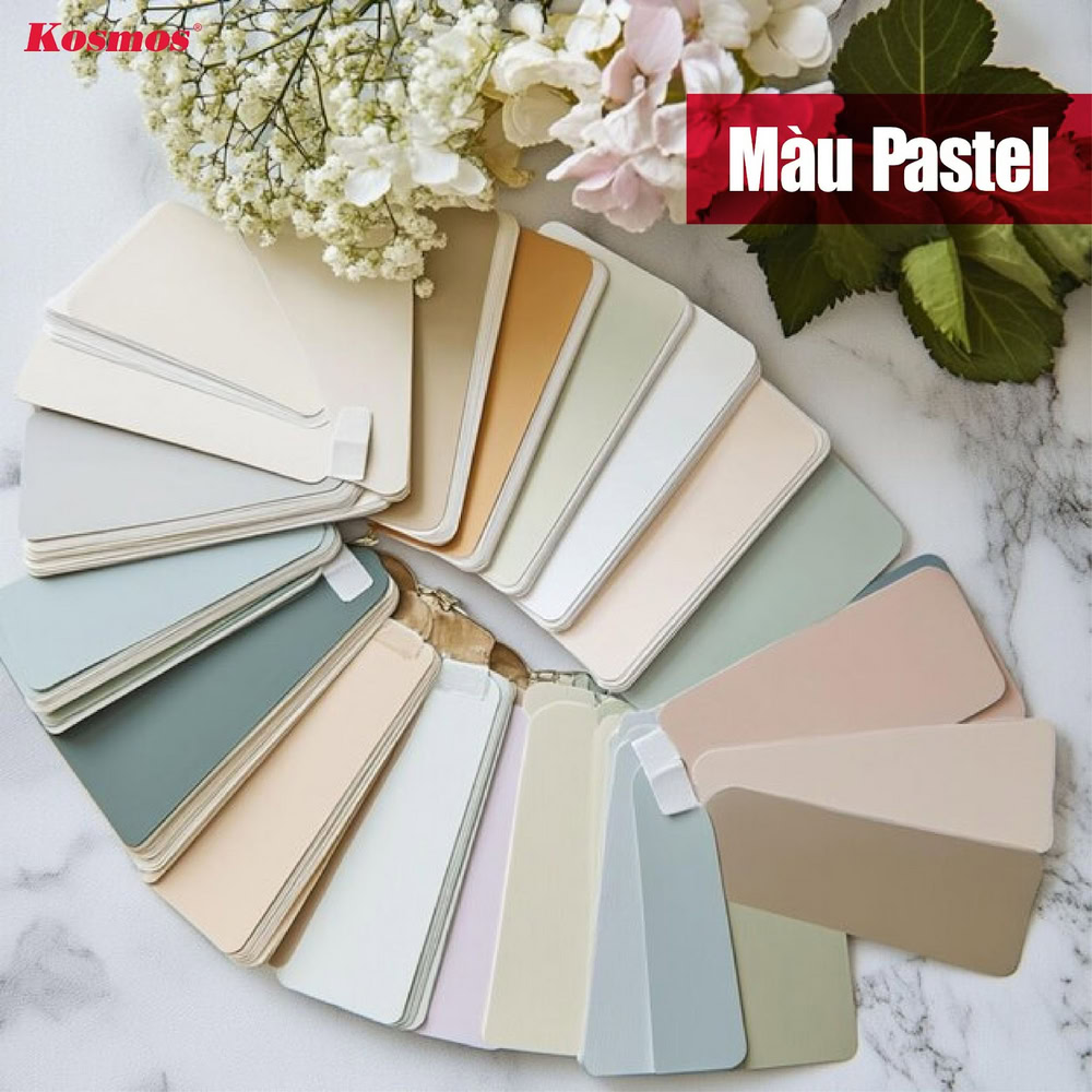 Màu pastel - màu phấn tiên (Nguồn: freepik.com) Màu pastel - màu phấn tiên (Nguồn: freepik.com)