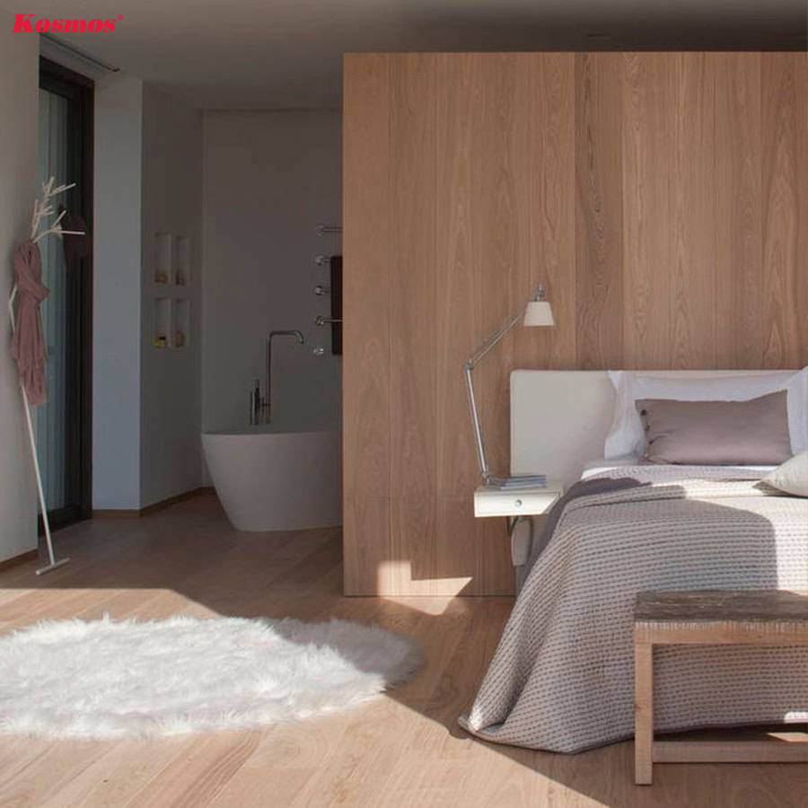 Mẫu vách ngăn gỗ công nghiệp hiện đại