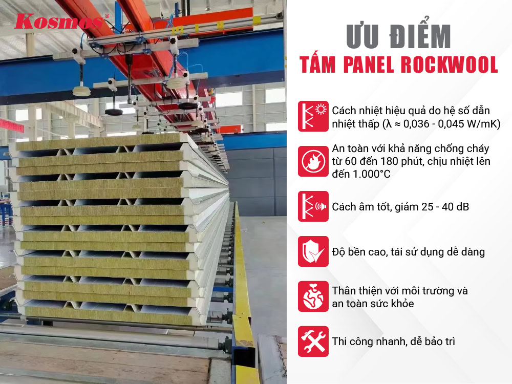 tấm Panel Rocwool