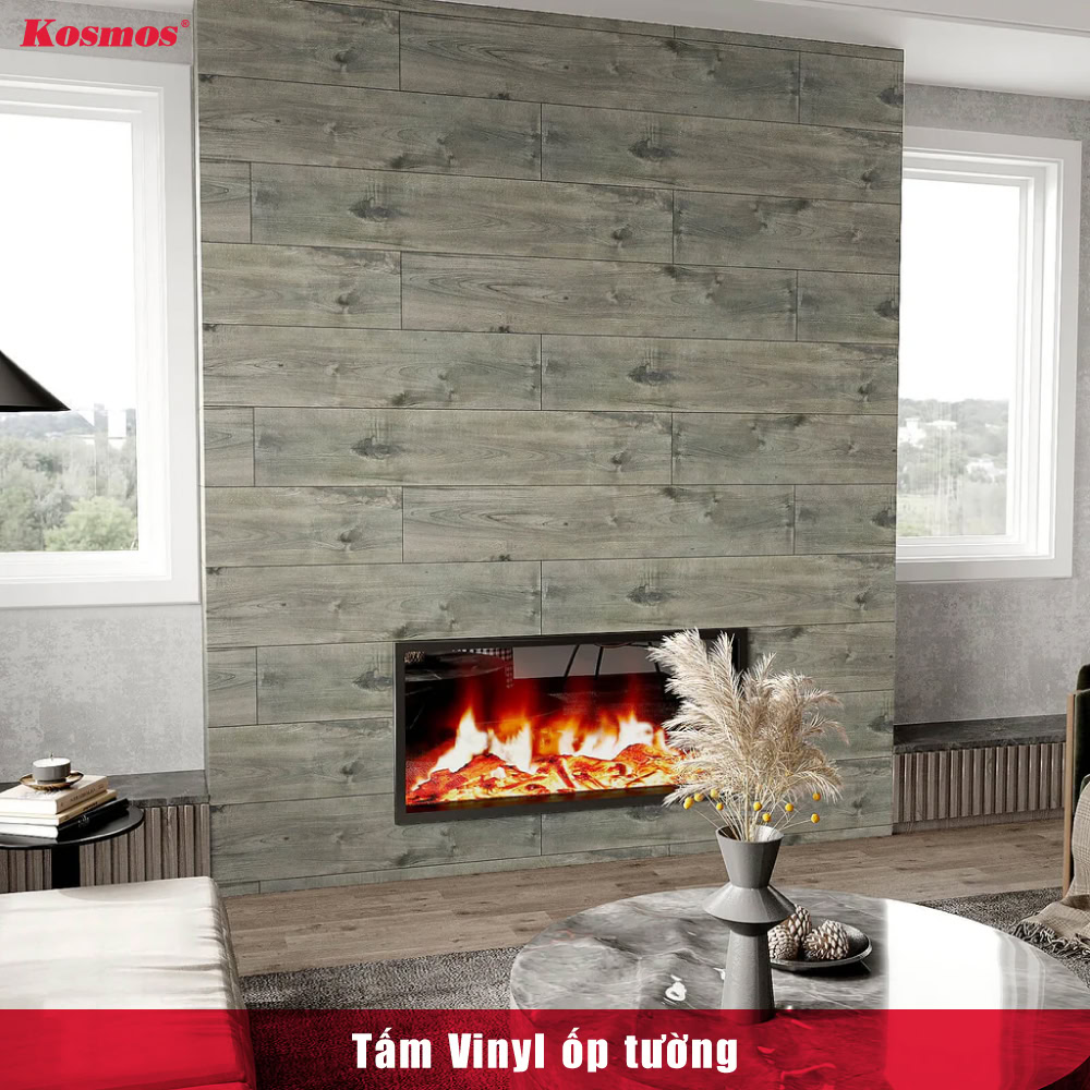 Tấm Vinyl là lựa chọn ốp tường có chi phí phải chăng cho nhiều loại công trình Tấm Vinyl là lựa chọn ốp tường có chi phí phải chăng cho nhiều loại công trình