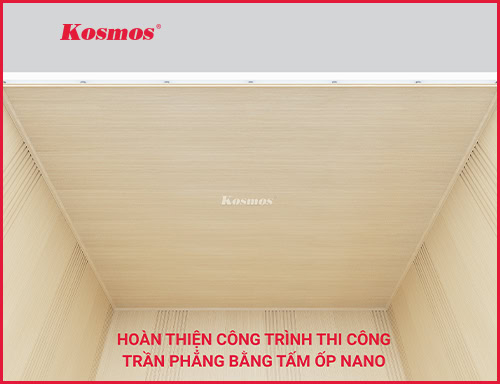 Hướng dẫn thi công ốp trần bằng tấm Nano trên khung xương inox, thép mạ kẽm