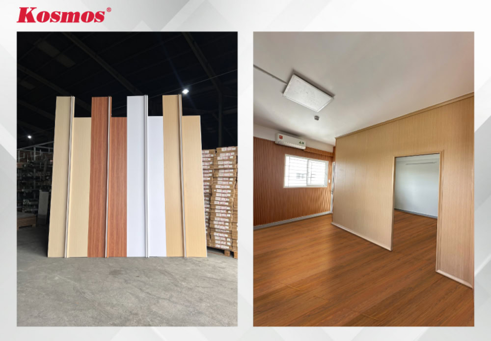 Vách ngăn nhựa 2 mặt là dòng sản phẩm thay thế tường truyền thống hiệu quả Vách ngăn nhựa 2 mặt là dòng sản phẩm thay thế tường truyền thống hiệu quả