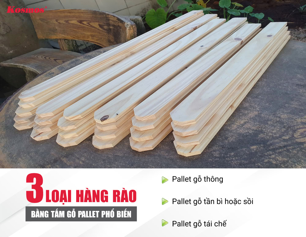 3 loại hàng rào gỗ pallet thông dụng hàng đầu 3 loại hàng rào gỗ pallet thông dụng hàng đầu