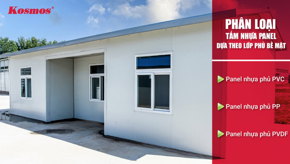 3 loại tấm nhựa panel dựa trên cấu tạo lớp phủ bề mặt