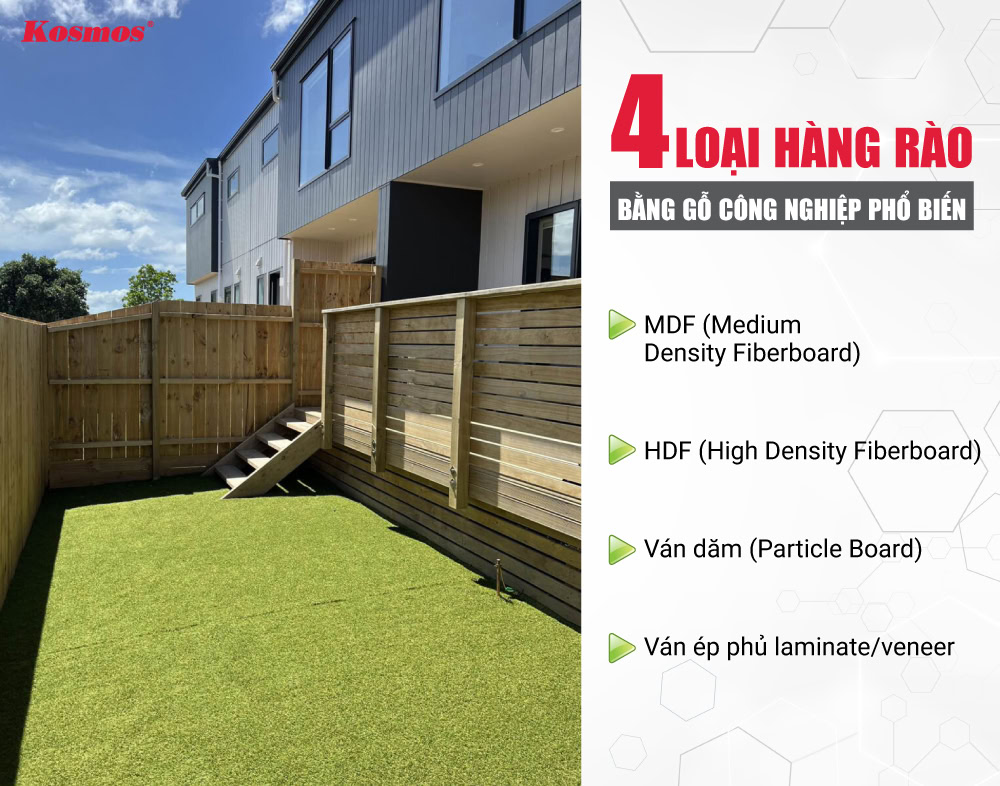 4 loại hàng rào gỗ công nghiệp thông dụng trên thị trường 4 loại hàng rào gỗ công nghiệp thông dụng trên thị trường