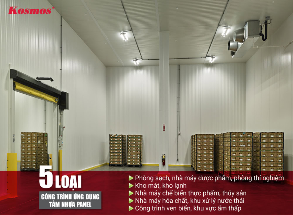 5 hạng mục công trình thường ứng dụng tấm nhựa panel