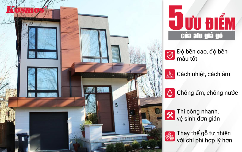 5 ưu điểm của alu giả gỗ