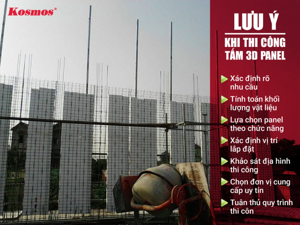 7 lưu ý khi lựa chọn và thi công tấm 3D panel 7 lưu ý khi lựa chọn và thi công tấm 3D panel