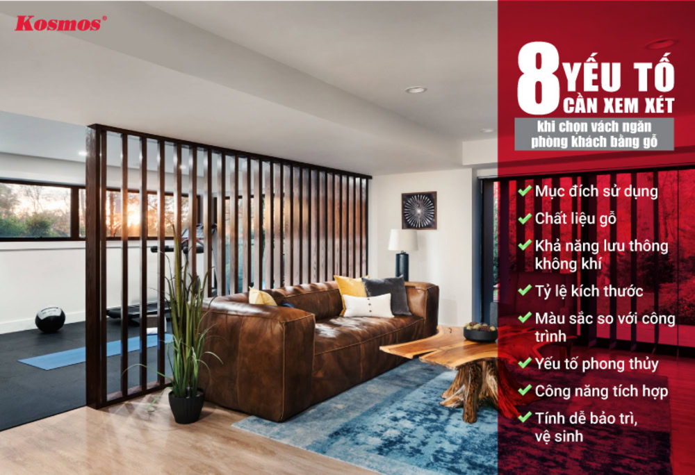 8 yếu tố cần xem xét khi chọn vách ngăn phòng khách bằng gỗ 8 yếu tố cần xem xét khi chọn vách ngăn phòng khách bằng gỗ