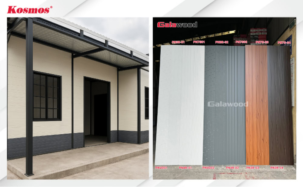 Bộ sưu tập các tấm panel PU cách nhiệt chất lượng của Kosmos