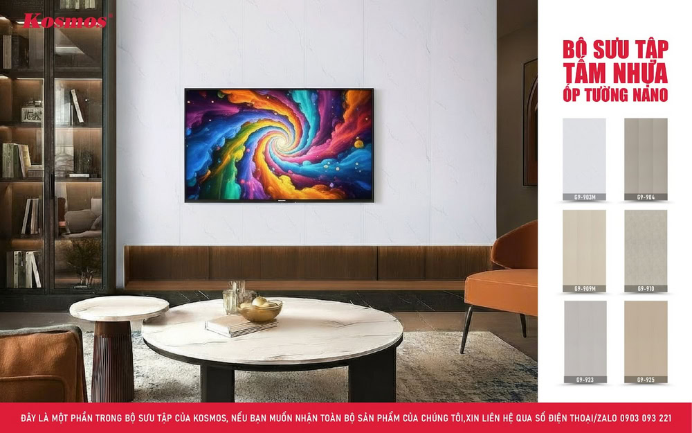 Bộ sưu tập tấm nhựa ốp tường nano