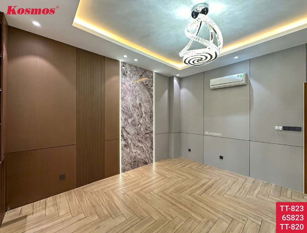 Đại Lý An Sơn trang trí tường bằng tấm than tre Kosmos