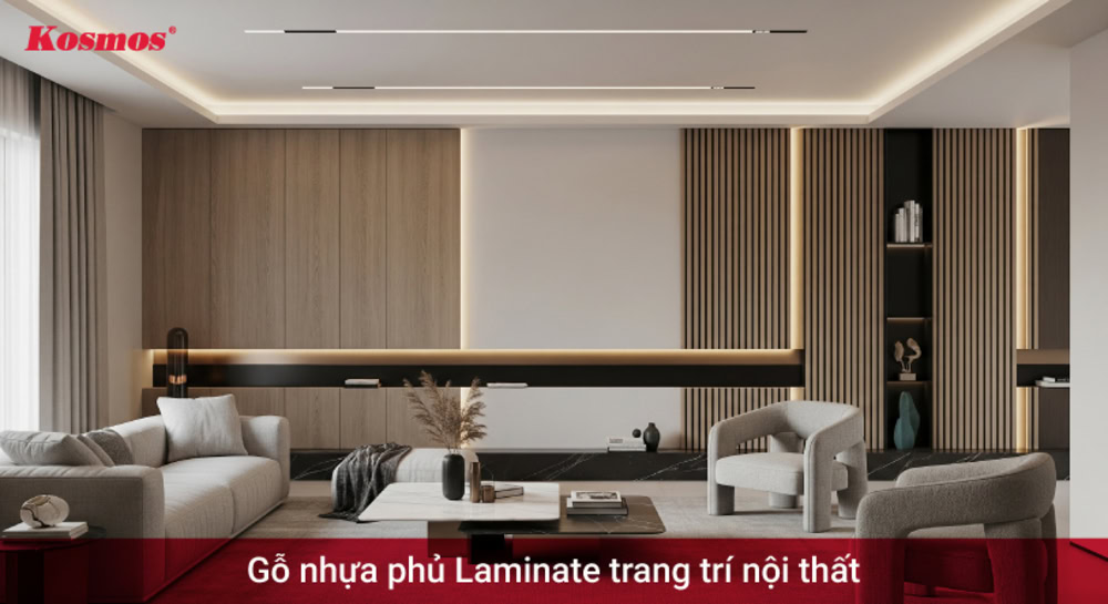 Gỗ nhựa phủ Laminate trang trí nội thất Gỗ nhựa phủ Laminate trang trí nội thất