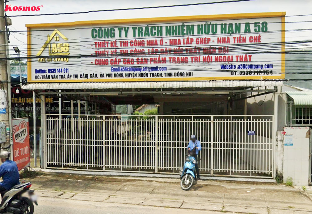 Hình Công ty TNHH A58 tại Đồng Nai
