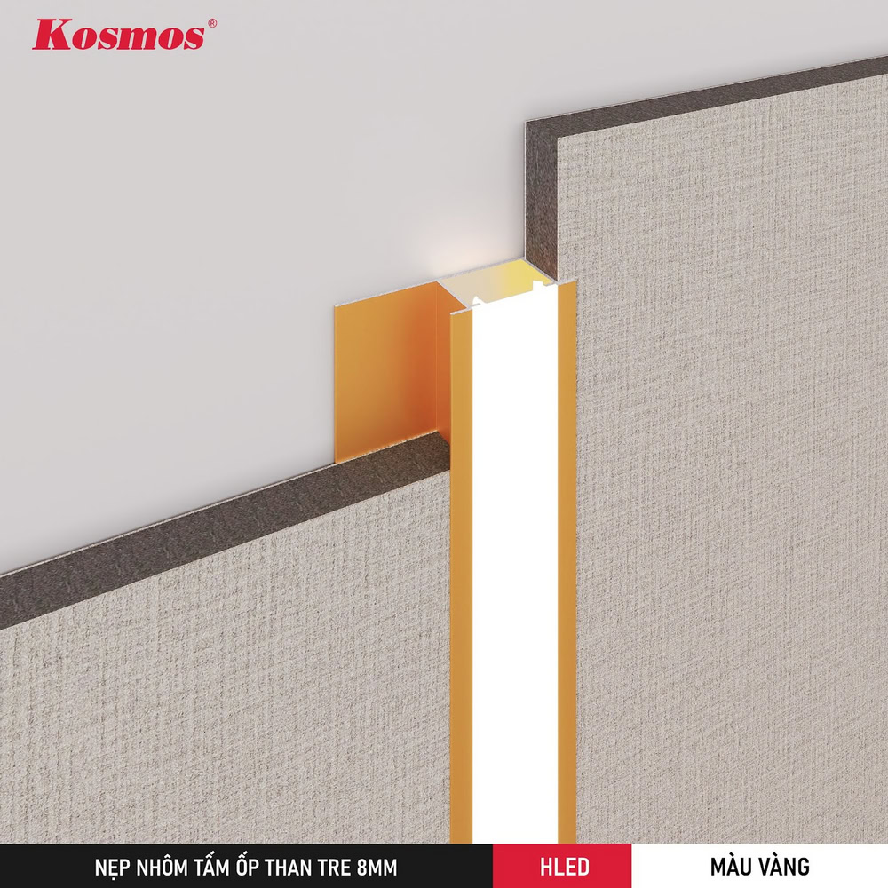 Yellow HLED strip application image