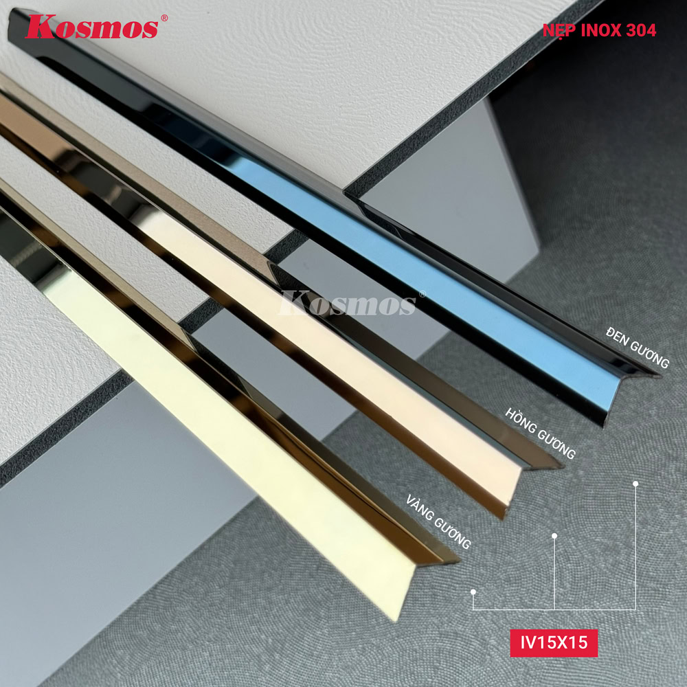 Màu bộ nẹp IV15X15 Kosmos Màu bộ nẹp IV15X15 Kosmos